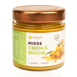 Miere Crema cu Catina - Apisrom 280g