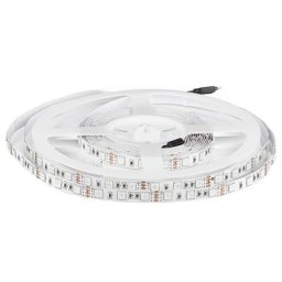 Banda LED SMD5050 60LED/M rosu IP20 5M V-TAC SKU-212128