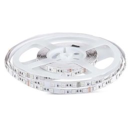 Banda LED SMD5050 24V 60LED/M 3000K IP20 5M V-TAC SKU-212431