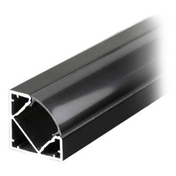 Profil aluminiu pentru banda LED 2M 19MM x 19MM - negru V-TAC SKU-2877