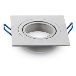 Corp spot GU10 patrat aluminiu V-TAC SKU-3606