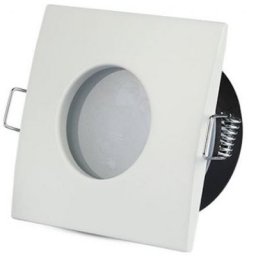 Corp spot patrat GU10 IP54 - alb V-TAC SKU-3615