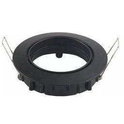 Corp spot rotund GU10 negru V-TAC SKU-8955