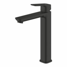 Baterie lavoar inalta Grohe Cubeo XL-size, negru mat