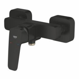 Baterie dus Grohe Cubeo, negru mat
