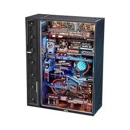 Puzzle mecanic 3D din pistă pentru bile de sticlă RoboTime Orașul trecutului