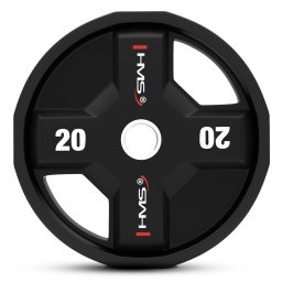 Greutate olimpica cauciucata HMS TPC02 20 Kg