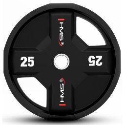Greutate olimpica cauciucata HMS TPC02 25 Kg