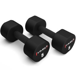 Set gantere TPU HMS HPT05 2 x 5 Kg