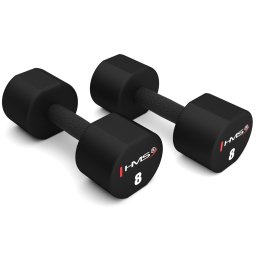 Set gantere TPU HMS HPT08 2 x 8 Kg
