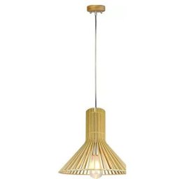 Pendul tavan din lemn E27 max 60W D35 x 35CM V-TAC SKU-40511