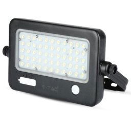 Reflector LED 10W 4000K cu incarcare solara V-TAC SKU-8674