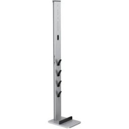 Base Organiser for Battery-powered Vacuum Cleaners, 29.5 x 22 x 128 cm, si