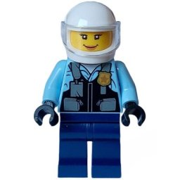Lego City cty1557 - Motorcyclist Female