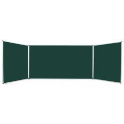 TABLA SCOLARA MAGNETICA TRIPTICA VERDE 1500x1200/3000 mm, OFFICE