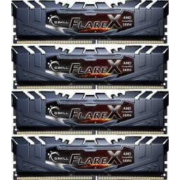 Memorie G.Skill DDR4 - 32 GB -3200 - CL - 16 - Quad-Kit, flare X (F4-3200C16Q-32GFX)