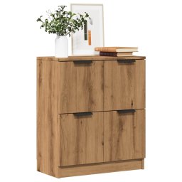 Dulap, stejar artizanal, 60x30x70 cm, lemn prelucrat GartenMobel Dekor