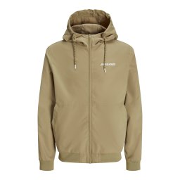 JACK & JONES Geacă de primăvară-toamnă 'JJERush' bej închis / alb