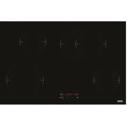 Plita incorporabila Franke FRSM 704 C TOD BK, Electrica, 4 zone de gatit, Timer, Blocare comenzi, Touch control, 77 cm, Negru, 108.0669.471