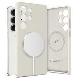 Husa TECH-PROTECT LIQUID SILICONE MAGSAFE GALAXY S25 ULTRA COSMIC LATTE
