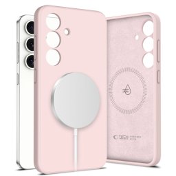 Husa TECH-PROTECT LIQUID SILICONE MAGSAFE GALAXY S25 PINK PEARL