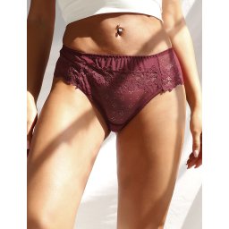 Eross slip Waistband S Burgundy