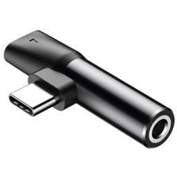Adaptor Audio Baseus USB-C - USB-C / 3.5mm L41 Negru
