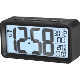 Ceasuri decorative SDC 2800 B Ecran LCD Negru