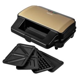 Sandwich maker SSM 9977CH 4 ÎN 1, 900 W Negru