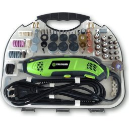 Set mini freza si 210 accesorii, 170W, 230V, Multicolor