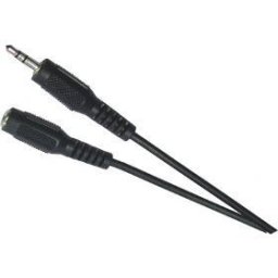 Cabluri audio Cablu prelungitor audio 1x Jack 3.5mm mamă/1x Jack 3.5mm mascul 5m SAV 106-050 negru