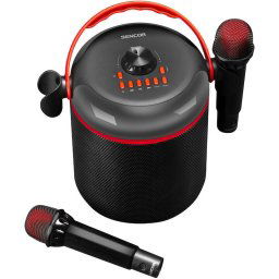 Boxa portabila SSS 3400K Difuzor karaoke Bluetooth Negru