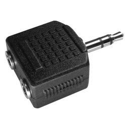 Accesorii Audio Hi-Fi Adaptor de mufa stereo de 3,5 mm la 2 mufe