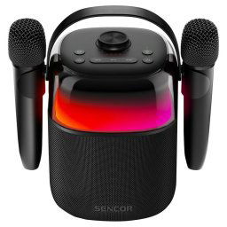 Boxa portabila SSS 3450K Difuzor Bluetooth cu microfoane wireless Negru