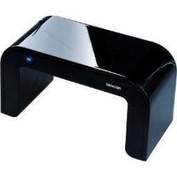 Antenă TV de interior UHF 470-790 MHz, câștig 20 dB, amplificator încorporat reglabil, Filtru 4G LTE, HDTV Ready, Negru