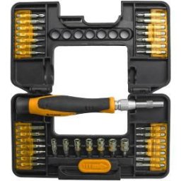 Set de biti de surubelnita FDS 1022-36R, 36 de piese, maner ergonomic si calitate CR-V