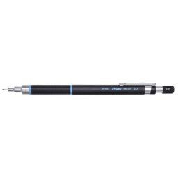 Creion mecanic profesional PENAC Protti PRC-107, 0.7mm, con metalic cu varf cilindric fix - albastru