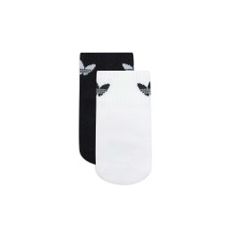 ADIDAS K Șosete Ant Slip Sock Black/White IQ3390 black