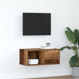 Dulap TV Lemn vechi 60x31x25,5 cm Lemn prelucrat GartenMobel Dekor