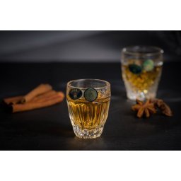 Set 6 pahare cristal Bohemia tuica 45 ml (36500)