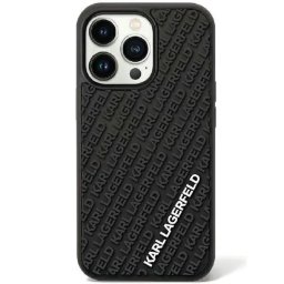 Husa Karl Lagerfeld KLHCN613DMKRLK iPhone 11 / Xr 6.1" black/black hardcase 3D Rubber Multi Logo