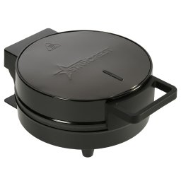 RESIGILAT - Aparat pentru preparat vafe STARCREST WM-1006X, 1200 W, 5 vafe, Placi antiaderente, Indicator luminos, Negru-Inox
