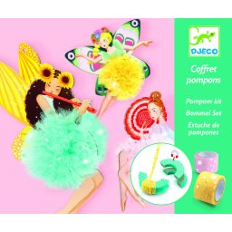 Set creativ pentru copii, Zane Pompom, Djeco