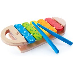 Xilofon de jucarie pentru copii, din lemn, Hape