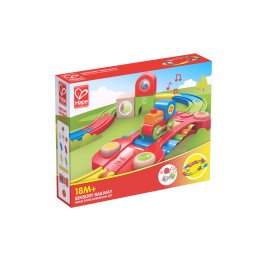 Set de constructie, sina de tren senzoriala, Hape