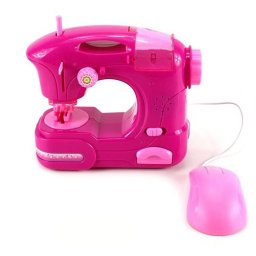 Masina de cusut electrica cu sunete si lumini, de jucarie pentru copii, 26 x 18 x 9 cm
