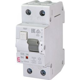 Intrerupator automat cu diferential RCBO 1P+N 6A/10mA tip A
