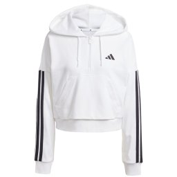 ADIDAS SPORTSWEAR Hanorac sport 'Essentials' negru / alb