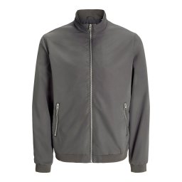 JACK & JONES Geacă de primăvară-toamnă gri închis