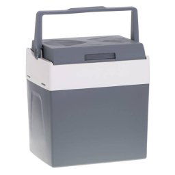 Geanta Frigorifica Adler AD 8078, 30 L, 12V/220V, Racire si Incalzire, cu Cabluri, Gri